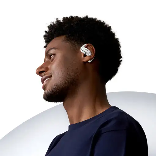 SHOKZ OpenFit Air, weiss Auriculares Inalámbrico gancho de oreja Llamadas/Música/D