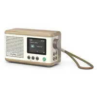 Pure DAB+ Radio Classic Mini Portátil Digital Crema de color, Madera
