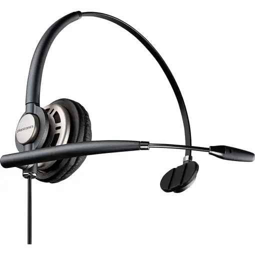 POLY Auriculares monoaurales EncorePro HW710 + estuche de transporte + desconexión