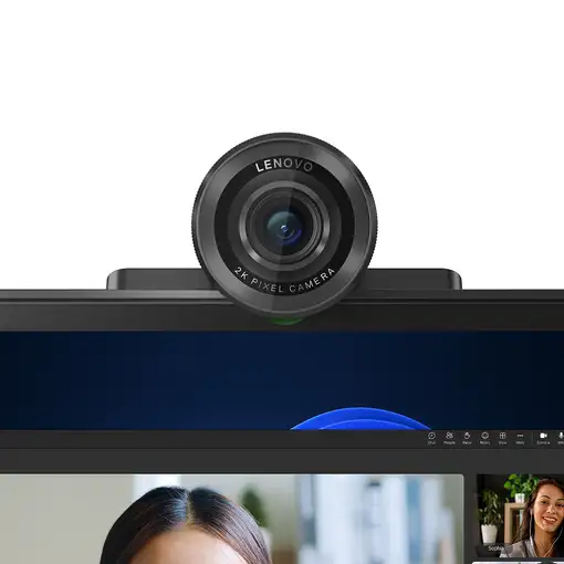 Lenovo 4XC1Q25245 cámara web 4 MP 1920 x 1080 Pixeles USB-C Negro