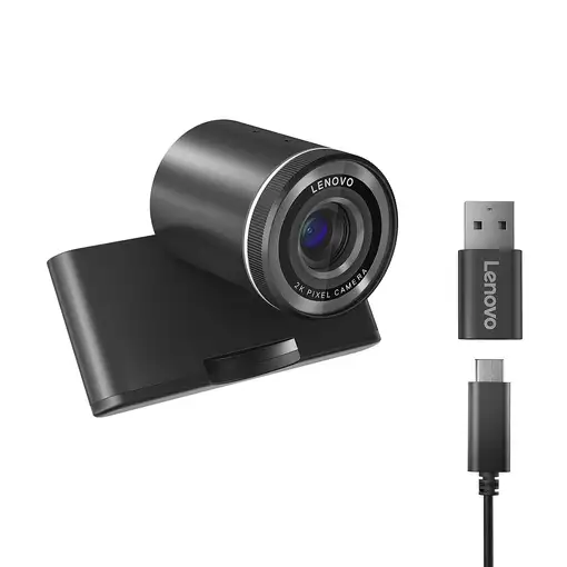 Lenovo 4XC1Q25245 cámara web 4 MP 1920 x 1080 Pixeles USB-C Negro