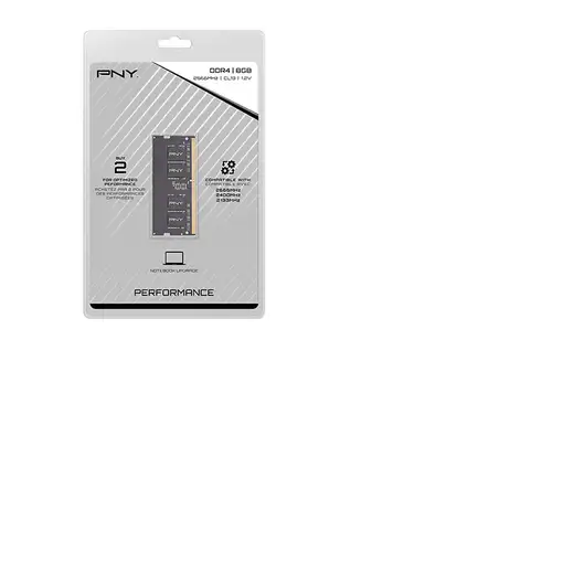 PNY MN8GSD42666 módulo de memoria 8 GB 1 x 8 GB DDR4 2666 MHz