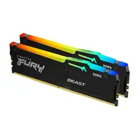 Kingston Technology FURY Beast 64 GB 5200 MT/s DDR5 CL40 DIMM (Kits de 2) RGB