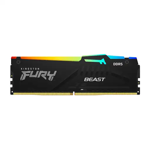 Kingston Technology FURY Beast 64 GB 5200 MT/s DDR5 CL40 DIMM (Kits de 2) RGB