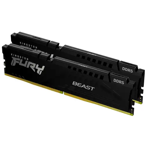 Kingston Technology FURY Beast 16GB 6000MT/s DDR5 CL30 DIMM (Kit of 2) Black XMP
