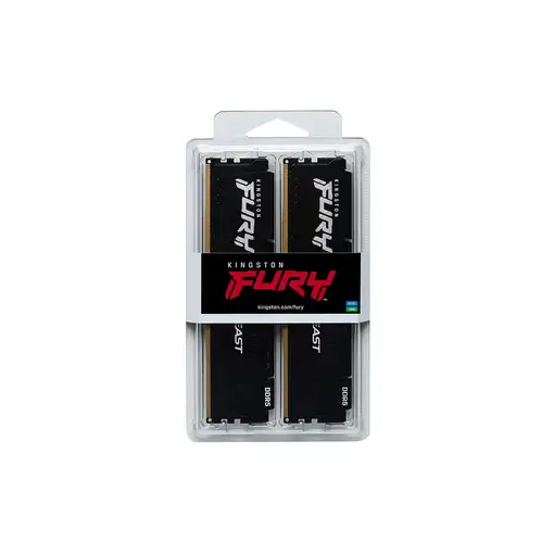 Kingston Technology FURY Beast 16GB 6000MT/s DDR5 CL30 DIMM (Kit of 2) Black XMP