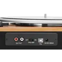 The House Of Marley Stir It Up Wireless Tocadiscos de tracción por correa Negro, M