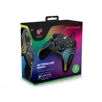 PDP Afterglow Wave Negro USB Gamepad PC, Xbox One, Xbox Series S, Xbox Series X