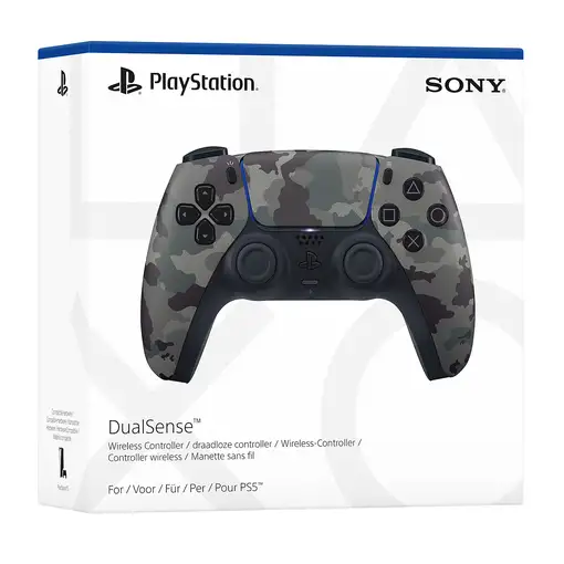 Sony DualSense V2 Camuflaje, Gris Bluetooth Gamepad Analógico/Digital Android, MAC