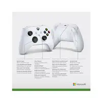 Microsoft Xbox Wireless Controller White Blanco Bluetooth/USB Gamepad Analógico/Di