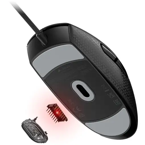 Corsair M55 ratón Juego mano derecha USB tipo A Óptico 16000 DPI
