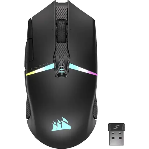 Corsair CH-931B011-EU ratón Juego mano derecha RF Wireless + Bluetooth Óptico 2600