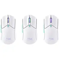 HyperX Pulsefire Haste 2 Core inalámbricos: ratón gaming (blanco/verde/púrpura)