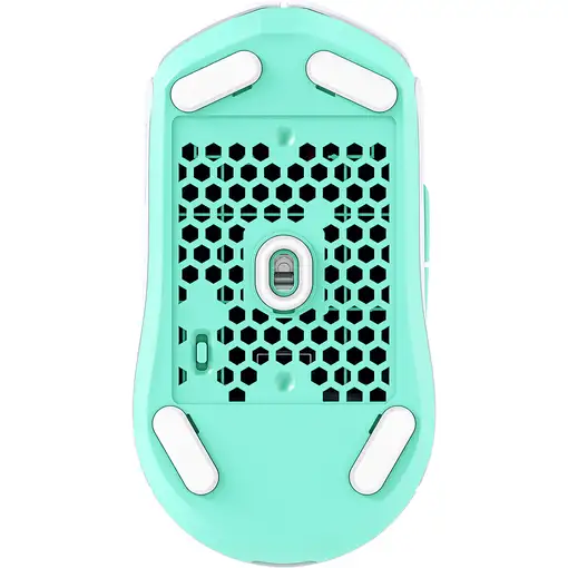 HyperX Pulsefire Haste 2 Core inalámbricos: ratón gaming (blanco/verde/púrpura)