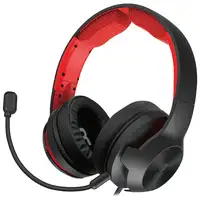Hori NSW-200U auricular y casco Auriculares Alámbrico De mano Juego Negro, Rojo