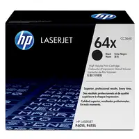 HP 64X High Yield Black Original LaserJet Toner Cartridge cartucho de tóner 1 piez