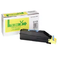 KYOCERA TK-880Y cartucho de tóner 1 pieza(s) Original Amarillo