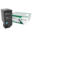 Lexmark 75B20C0 cartucho de tóner 1 pieza(s) Original Cian