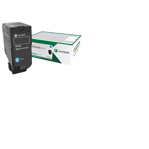 Lexmark 75B20C0 cartucho de tóner 1 pieza(s) Original Cian