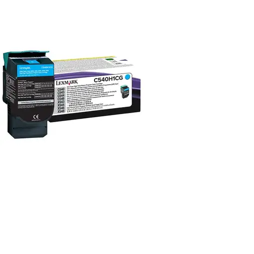 Lexmark C540H1CG cartucho de tóner 1 pieza(s) Original Cian