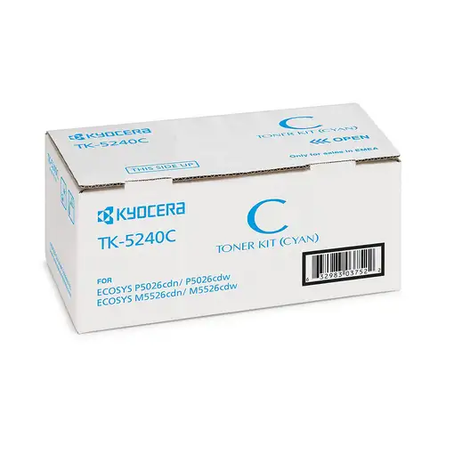 KYOCERA TK-5240C cartucho de tóner 1 pieza(s) Original Cian