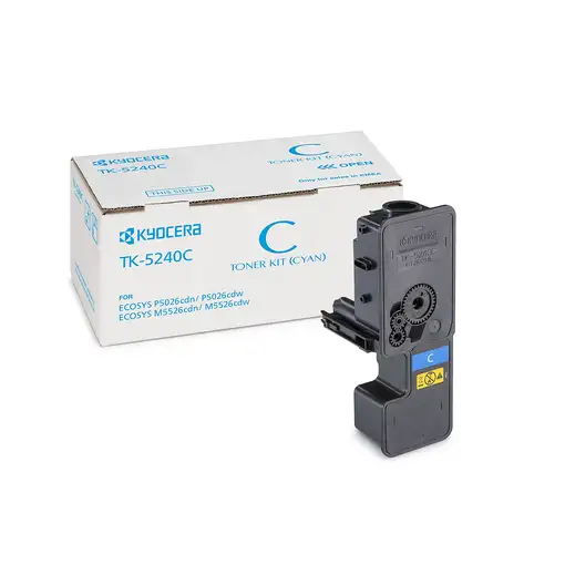 KYOCERA TK-5240C cartucho de tóner 1 pieza(s) Original Cian