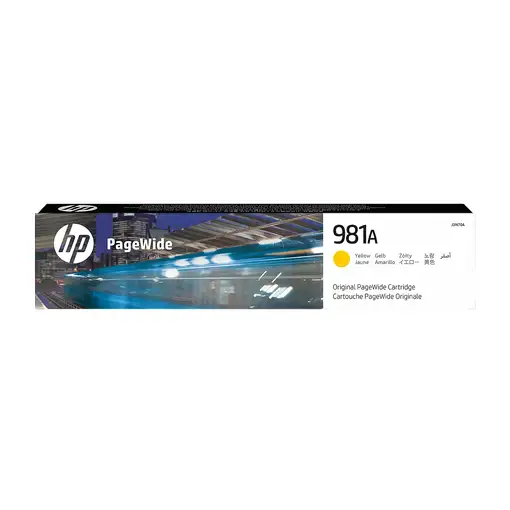 HP Cartucho original PageWide 981A amarillo