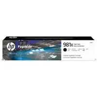 HP Cartucho original PageWide 981X negro de alto rendimiento