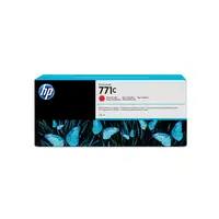 HP Cartucho de tinta DesignJet 771C rojo cromático de 775 ml
