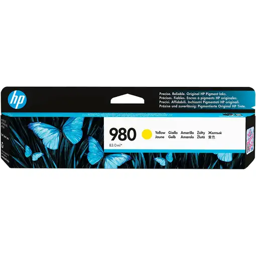 HP Cartucho de tinta original 980 amarillo