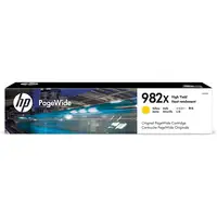 HP Cartucho PageWide 982X Original de alta capacidad amarillo