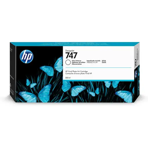 HP Cartucho de tinta de mejora de brillo DesignJet 747 de 300 ml