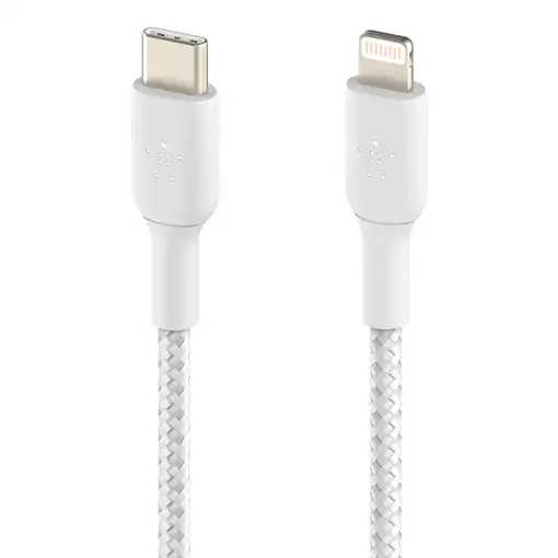 Belkin CAA004BT2MWH cable de conector Lightning 2 m Blanco