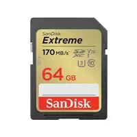 SanDisk Extreme 64 GB SDXC UHS-I Clase 10