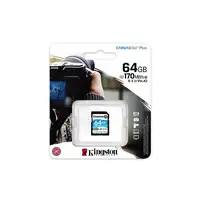 Kingston Technology Canvas Go! Plus Tarjeta SDXC Canvas Go Plus 170R C10 UHS-I U3