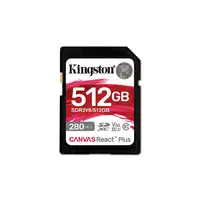 Kingston Technology Canvas React Plus 512 GB SDXC UHS-II Clase 10