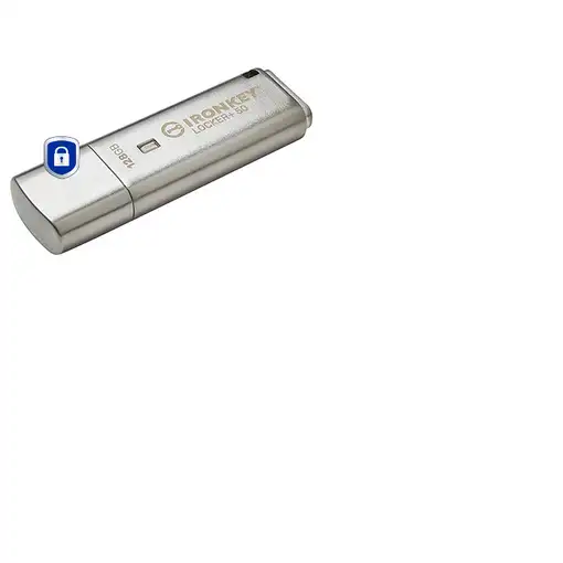 Kingston Technology IronKey 128GB IKLP50 AES USB, w/256bit Encryption