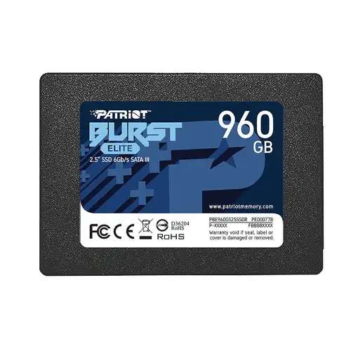 Patriot Memory Burst Elite 960 GB 2.5" Serial ATA III