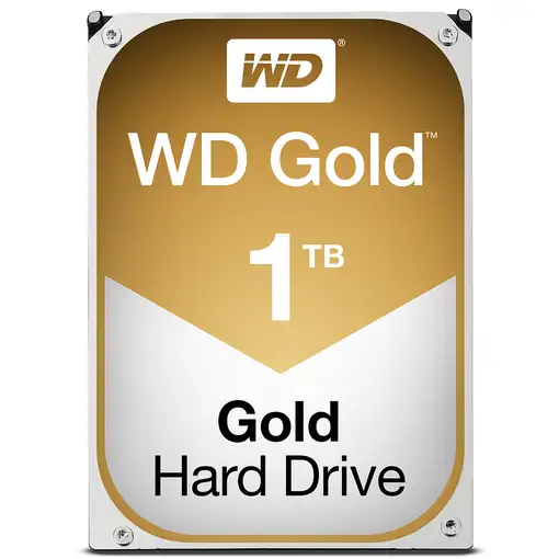 Western Digital Gold disco duro interno 1 TB 7200 RPM 128 MB 3.5" Serial ATA III