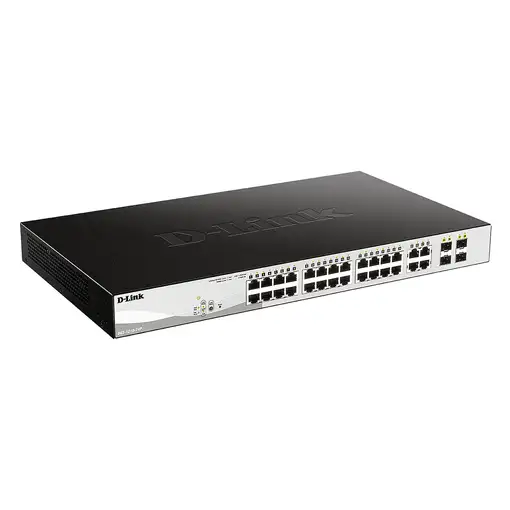 D-Link DGS-1210-24P switch Gestionado L2 Gigabit Ethernet (10/100/1000) Energía so