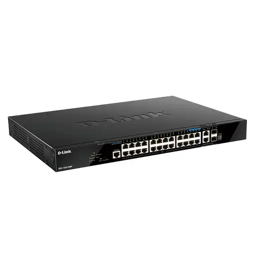D-Link DGS-1520-28MP/E switch Gestionado L3 Gigabit Ethernet (10/100/1000) Energía