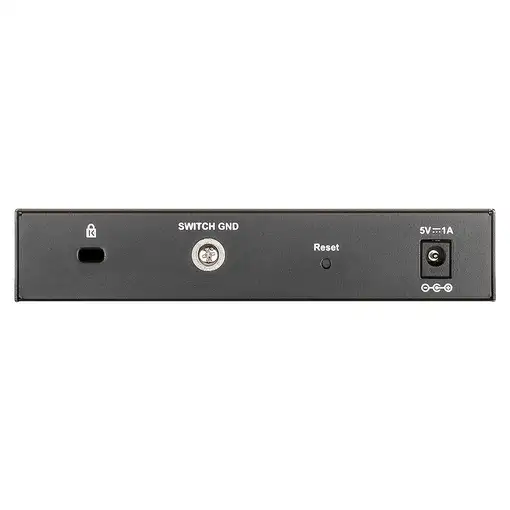 D-Link DGS-1100-08V2 Gestionado L2 Gigabit Ethernet (10/100/1000) Negro