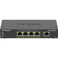 NETGEAR 5-Port Gigabit Ethernet High-Power PoE+ Plus Switch (GS305EPP) Gestionado