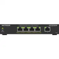 NETGEAR 5-Port Gigabit Ethernet High-Power PoE+ Plus Switch (GS305EPP) Gestionado