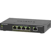NETGEAR 5-Port Gigabit Ethernet High-Power PoE+ Plus Switch (GS305EPP) Gestionado
