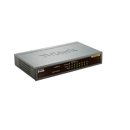 D-Link DES-1008PA switch No administrado Fast Ethernet (10/100) Energía sobre Ethe