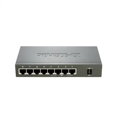 D-Link DES-1008PA switch No administrado Fast Ethernet (10/100) Energía sobre Ethe