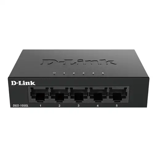 D-Link DGS-105GL/E switch No administrado Gigabit Ethernet (10/100/1000) Negro