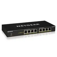 NETGEAR GS308PP No administrado Gigabit Ethernet (10/100/1000) Energía sobre Ether