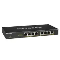 NETGEAR GS308PP No administrado Gigabit Ethernet (10/100/1000) Energía sobre Ether